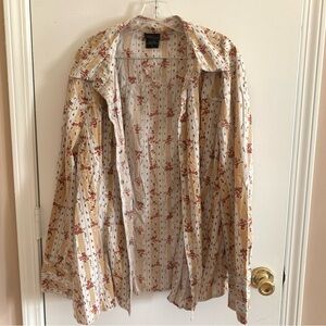 Torrid Western Style Pearl Snap Long Sleeve Shirt 2X